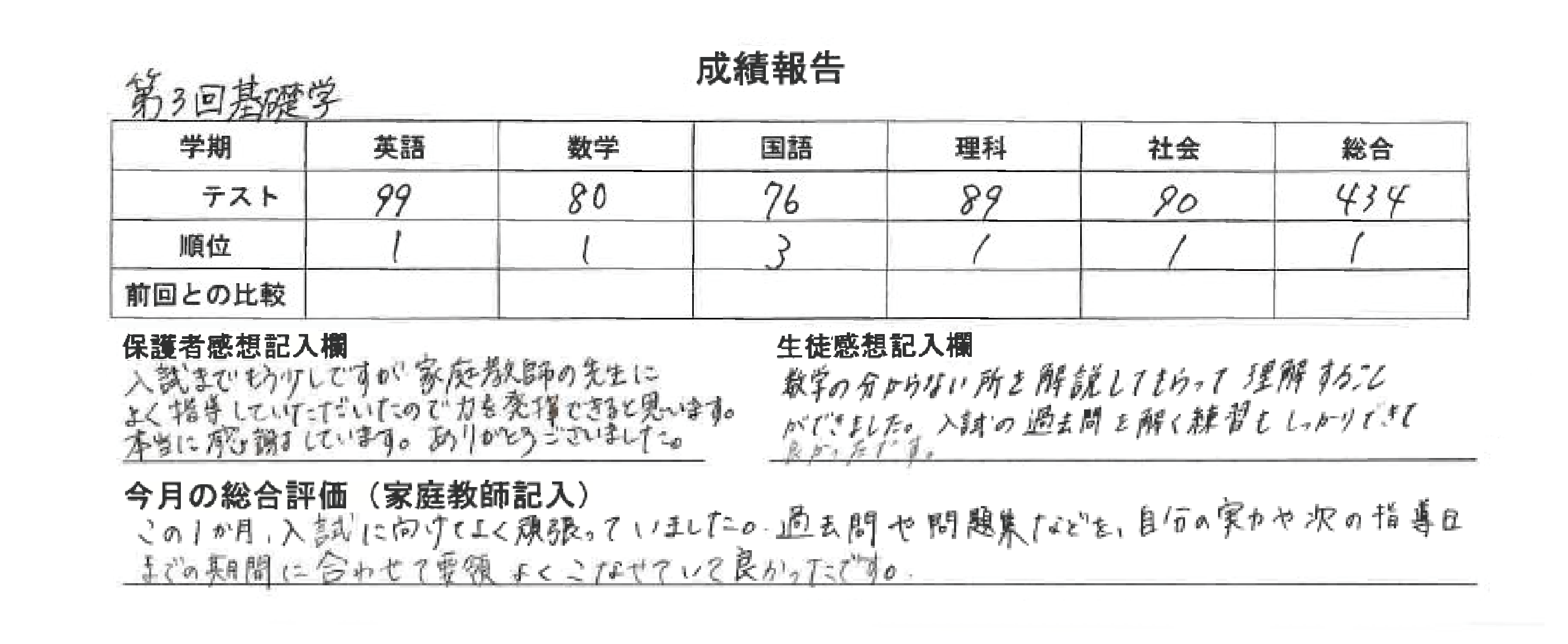 指導報告書の画像2